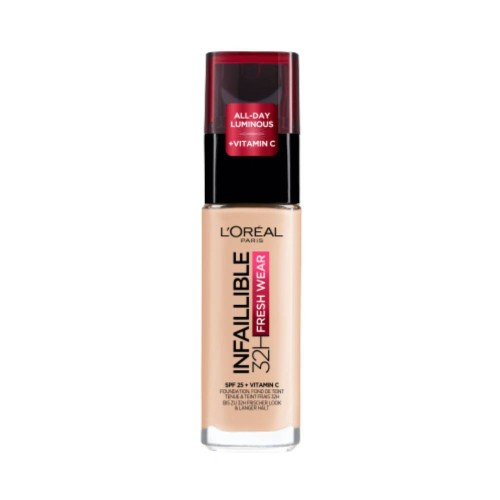 L'Oréal Infaillible Foundation 32h Fresh Wear 20 Ivory 30ml