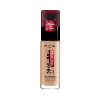 L'Oréal Infaillible Foundation 32h Fresh Wear 140 Golden Biege 30ml