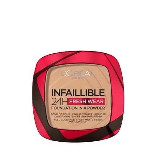 L'Oréal Infaillible Powder and Base 2-in-1 140 Golden Beige 9g