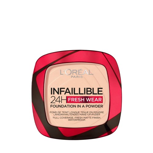 L'Oréal Infaillible Powder and Base 2-in-1 180 Rose Sand 9g