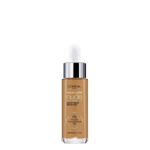 L'Oréal Accord Parfait Nude Serum With Color 5-6 Medium Tan 30ml