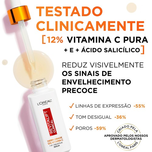 L'Oréal Revitalift Clinical 12% Vitamin C Serum 30ml