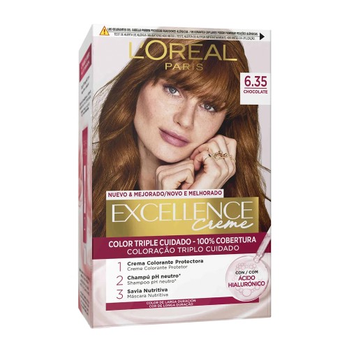 L'Oréal Excellence Chocolate Cream 6.35