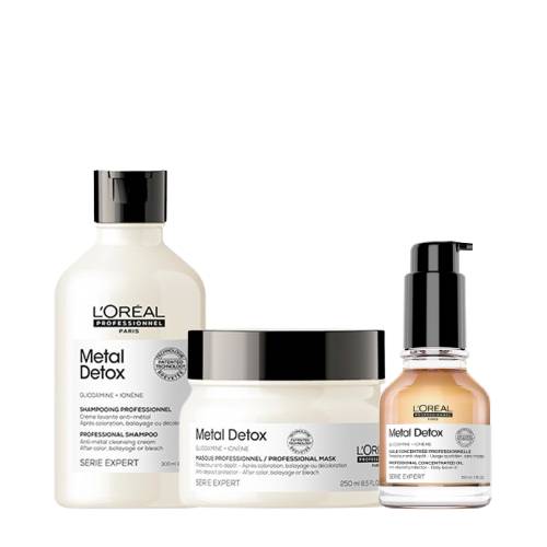 L'Oréal Metal Detox Essentials Trio for Damaged Hair