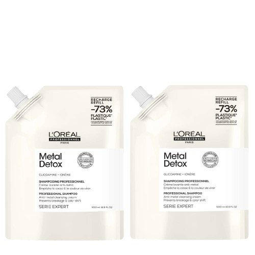 L'Oréal Metal Detox Shampoo Recharge Duo