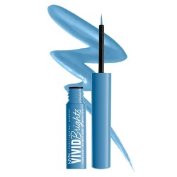 NYX Vivid Brights Eyeliner Matte Cobalt Liquid Crush 2ml