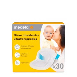 Medela Safe&Dry Disposable Ultra Breathable Nursing Pads 30 units