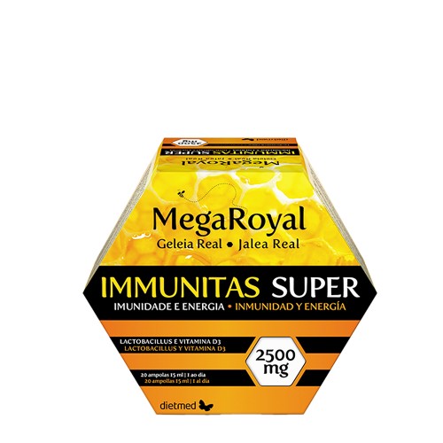 Mega Royal Immunitas Super 2500mg 20 ampoules