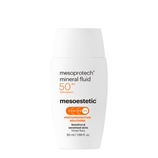 Mesoestetic Mesoprotech Mineral Fluid Sunscreen with Color SPF50 50ml