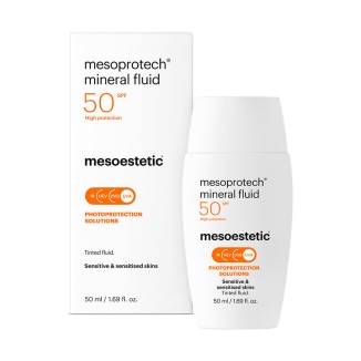Mesoestetic Mesoprotech Mineral Fluid Sunscreen with Color SPF50 50ml