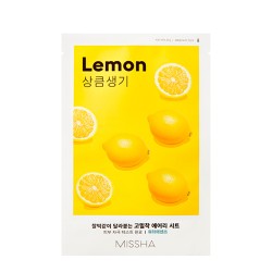 Missha Airy Fit Lemon Facial Mask 19g