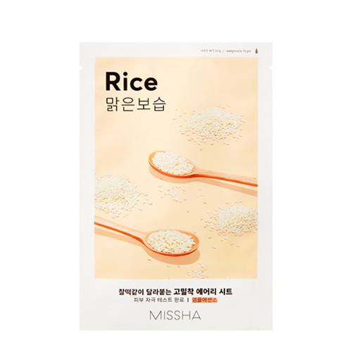 Missha Airy Fit Rice Facial Mask 19g