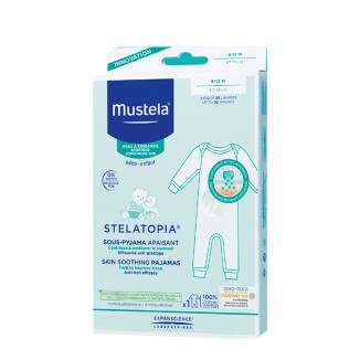 Mustela Stelatopia Soothing Skin Pyjamas for Atopic Skin 6 to 12 months