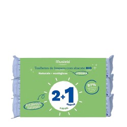 Mustela Scented Cleansing Wipes 2=3