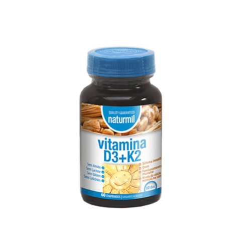 Naturmil Vitamin D3 + K2 60 tablets
