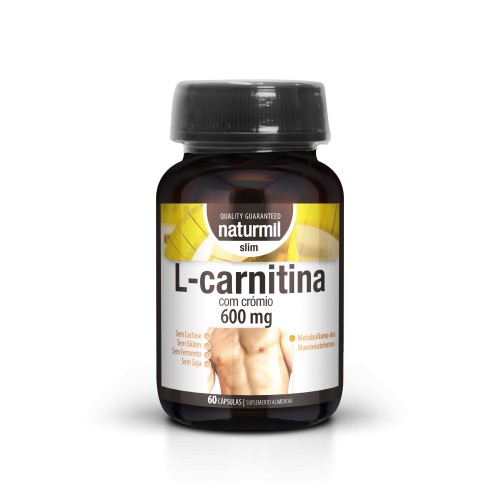Naturmil L-Carnitine 600mg 60 capsules