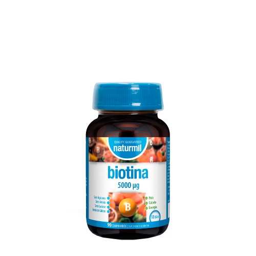 Naturmil Biotin 5000µg 90 tablets
