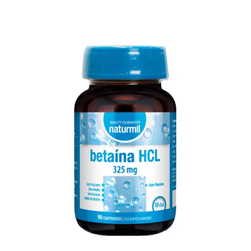 Naturmil Betaine HCL 325 mg 90 tablets