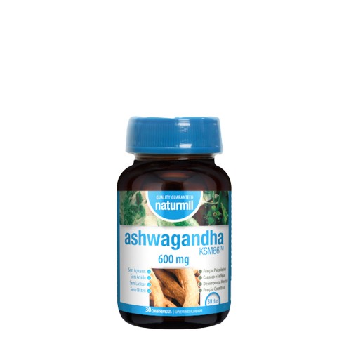 Naturmil Ashwagandha 600mg 30 tablets
