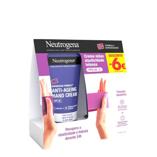 Neutrogena Anti-Ageing Hand Cream SPF20 2x75ml Special Price