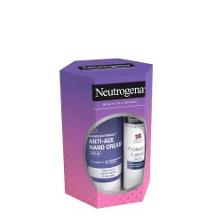 Neutrogena Anti-Age Hand Cream 75ml + FREE Lip Balm SPF20