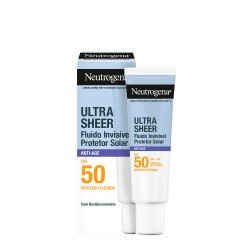 Neutrogena Ultra Sheer Invisible Fluid Age Shield Sunscreen SPF50 50ml