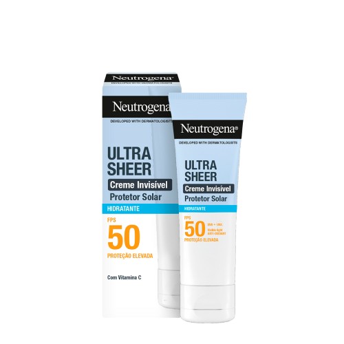 Neutrogena Ultra Sheer Invisible Hydrating Sunblock Cream SPF50 50ml
