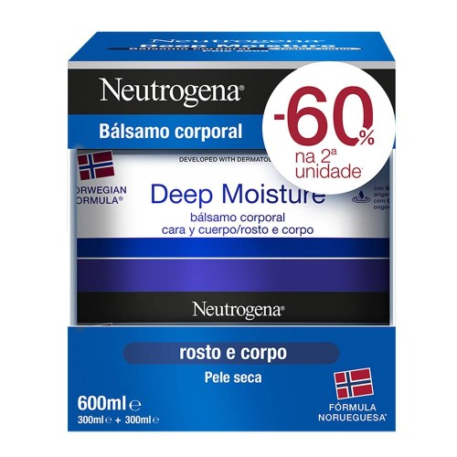 Neutrogena Deep Hydration Body Balm 2x300ml
