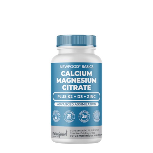 NewFood Calcium Magnesium Citrate 90 tablets