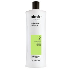 Nioxin System 2 Shampoo for Natural Hair with Advanced Density Loss 1000ml