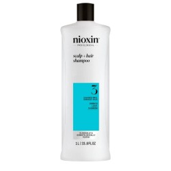 Nioxin System 3 Shampoo for Coloured Hair with Mild Density Loss 1000ml