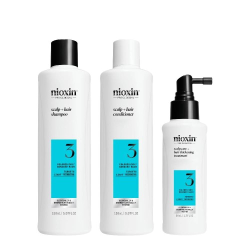 Nioxin System 3 for Coloured Hair with Slight Density Loss Pack