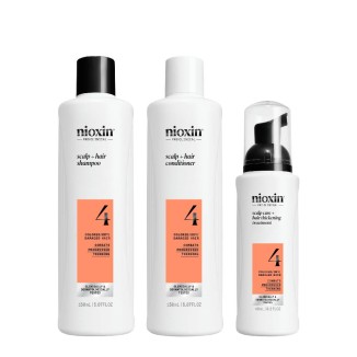 Nioxin System 4 for Coloured Hair with Advanced Density Loss Pack