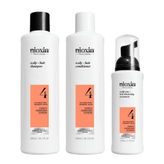 Nioxin System 4 for Coloured Hair with Advanced Density Loss Pack XXL