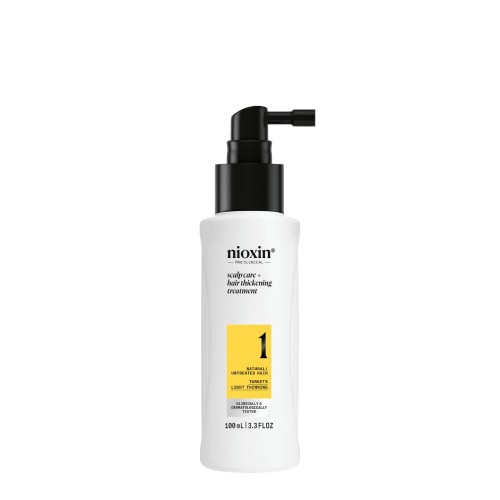 Nioxin System 1 Treatment for Natural Hair with Slight Density Loss 100ml