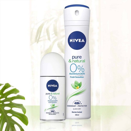 Nivea Pure & Natural Spray 150ml