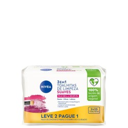 Nivea Gentle Cleansing Wipes Dry and Sensitive Skin 50 Units