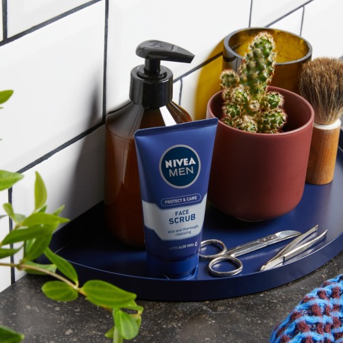Nivea Men Protect & Care Exfoliating Face Scrub 75ml