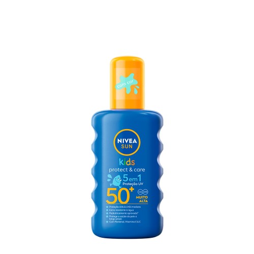 Nivea Sun Kids Protect & Care Spray SPF50+ with Color 200ml