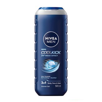 Nivea Men Cool Kick 3-in-1 Shower Gel 500ml