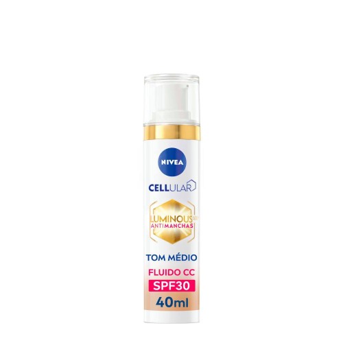 Nivea Luminous 630 CC Anti-Dark Spot Fluid 3 in 1 Medium SPF30 40ml