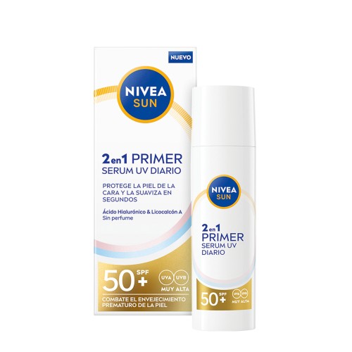 Nivea Sun Primer Serum 2 in 1 SPF50+ 30ml