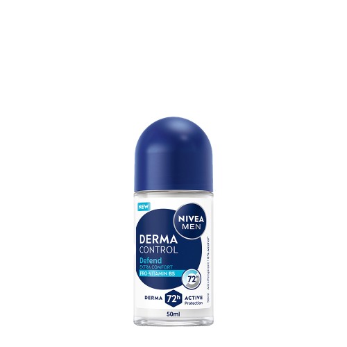 Nivea Men Derma Control Defend 72h Antiperspirant Roll-On 50ml