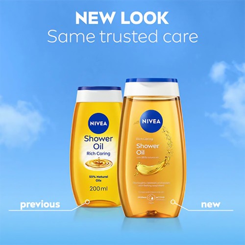 Nivea Shower Care Oil 200ml