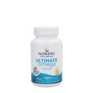 Nordic Naturals Ultimate Omega Fish Oil 1280mg 60 Softgels