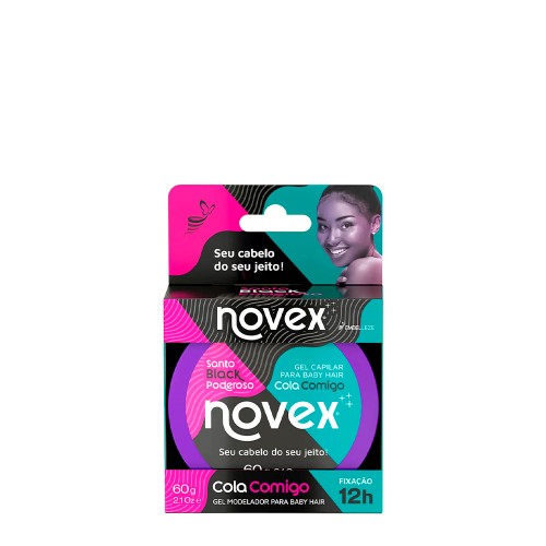 Novex Santo Black Powerful Gel 60g