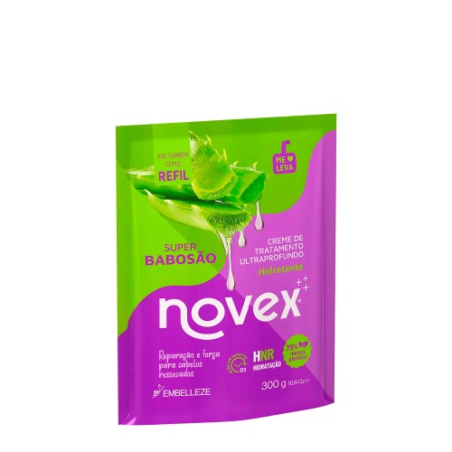 Novex Super Babosão Aloe Vera Treatment Cream 300g Refill