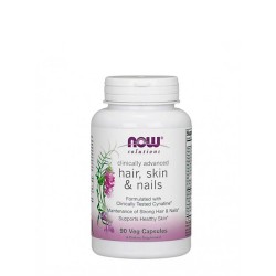 Now Clinically Advanced Hair Skin and Nails 90 capsules