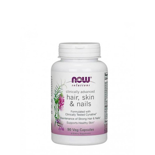 Now Clinically Advanced Hair Skin and Nails 90 capsules