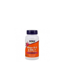 Now Mega D-3 & MK-7 60 capsules
